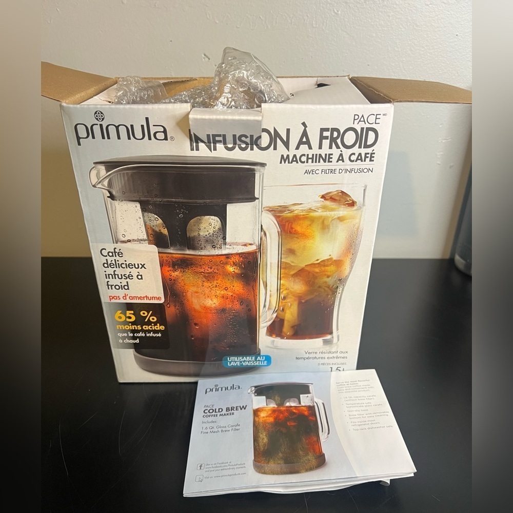 Primula cold brew coffee maker. - Picture 4 of 4